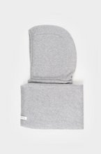 Charger l'image dans la galerie, Écharpe avec capuche intégrée - Ilenia - Grey Calce