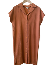 Charger l'image dans la galerie, Robe courte - Zomerjurk Martha oranje klei