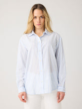 Charger l'image dans la galerie, Chemise légère à rayures - Loose stripe shirt
