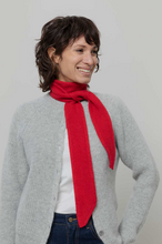 Charger l'image dans la galerie, Sophie scarf en cachemire recyclé - Dina - Red Papavero
