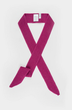 Charger l'image dans la galerie, Sophie scarf en cachemire recyclé - Dina - Pink Geranio
