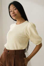 Charger l'image dans la galerie, Blouse manches bouffantes two thirds velours weco store
