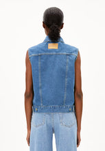 Charger l'image dans la galerie, Veste sans manches en denim - Ersaa
