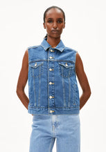 Charger l'image dans la galerie, Veste sans manches en denim - Ersaa
