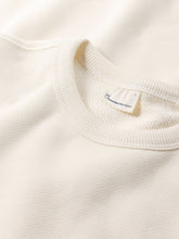 Charger l'image dans la galerie, Sweat écru - Loose fit heavy diagonal structure sweat egret
