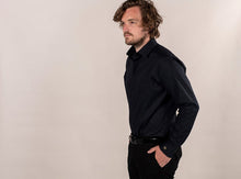 Charger l'image dans la galerie, Chemise - Klaas black slim fit
