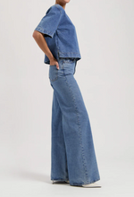 Charger l'image dans la galerie, Jeans taille haute coupe évasée - Sara High Loose
