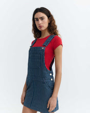 Charger l'image dans la galerie, Robe salopette à rayures - Railway stripes rafaela dress
