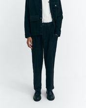 Charger l'image dans la galerie, Pantalon cargo en velours - Navy corduroy max pants
