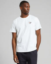 Charger l'image dans la galerie, T-shirt à broderie BBQ - Stockholm bbq emb white tee
